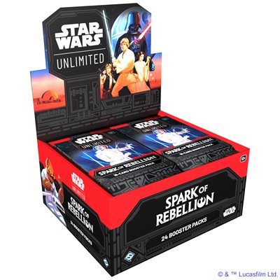 Star Wars: Unlimited - Spark Of Rebellion Boosters [SEALED BOX]