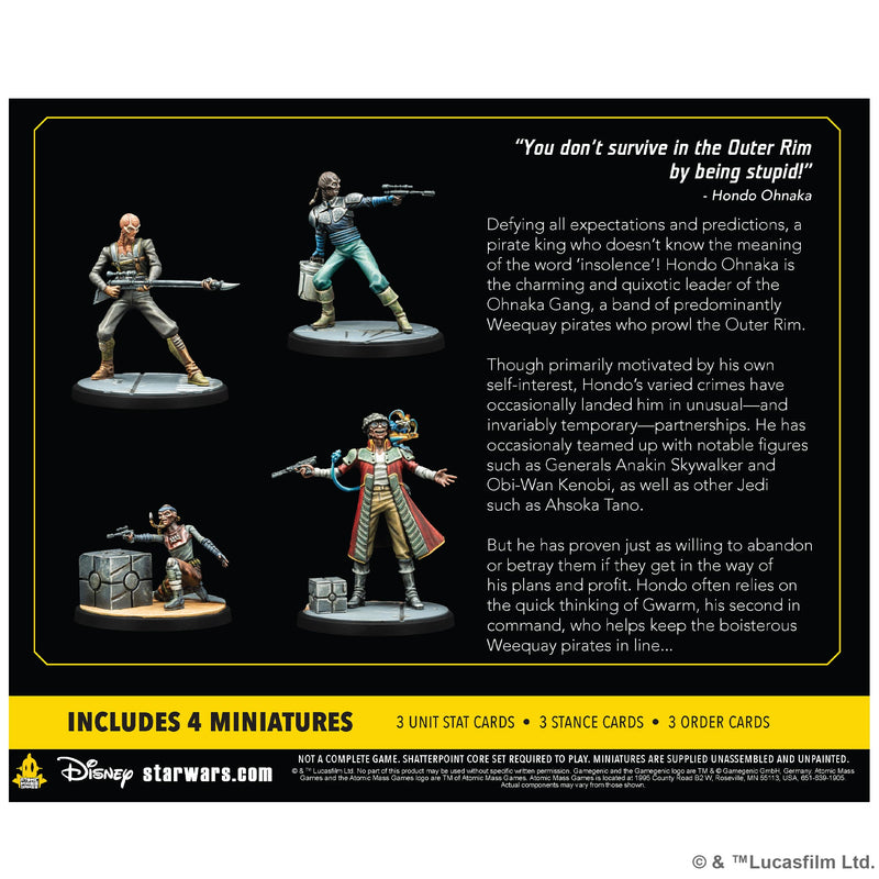 Shatterpoint: 'That's Good Business' Hondo Ohnaka Squad Pack