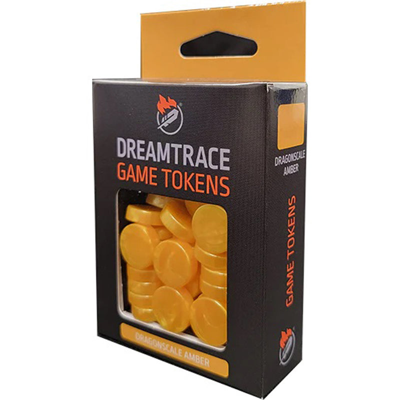 Dreamtrace Game Tokens - Dragonscale Amber