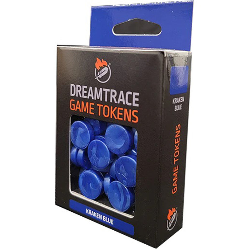 Dreamtrace Game Tokens - Kraken Blue
