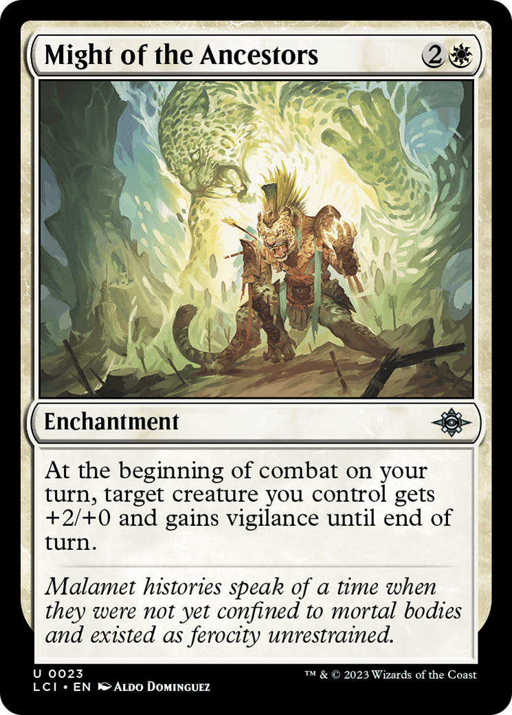 Might of the Ancestors [The Lost Caverns of Ixalan]