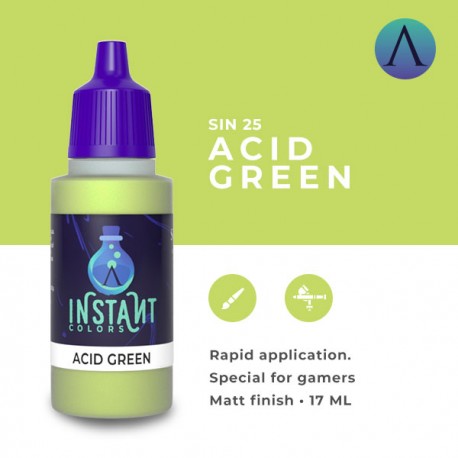 Instant Color Acid Green