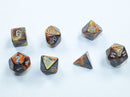 Chessex Lustrous Gold / Silver Mini-hedral Dice Block