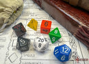 Polyhedral Opaque Nostalgia GM & Beginner Dice Sets