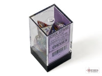 Chessex Festive Carousel / White Mini-hedral Dice Block