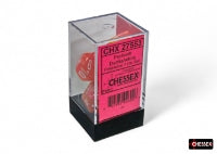 Polyhedral Festive Dahlia / White Dice Sets