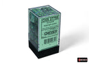 12D6 Borealis Kelp w/ Light Green Dice Block - 16mm