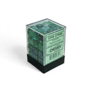 36D6 Borealis Kelp / Light Green Dice Block - 12mm