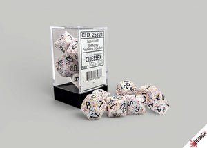Polyhedral Speckled Birthday Dice Sets