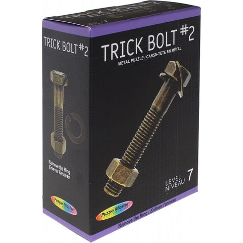 Puzzle Master Trick Bolt #2 Metal Puzzle