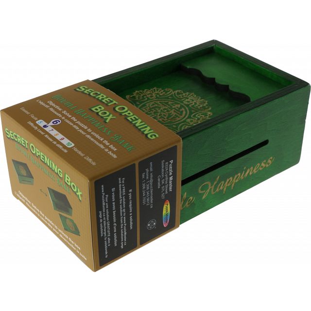Puzzle Master Double Happiness Bank Puzzle Box