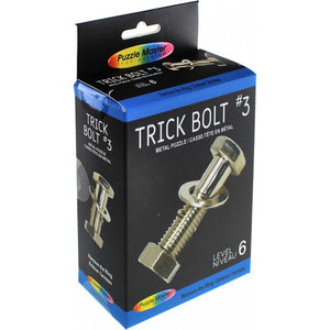 Puzzle Master Trick Bolt #3 Metal Puzzle