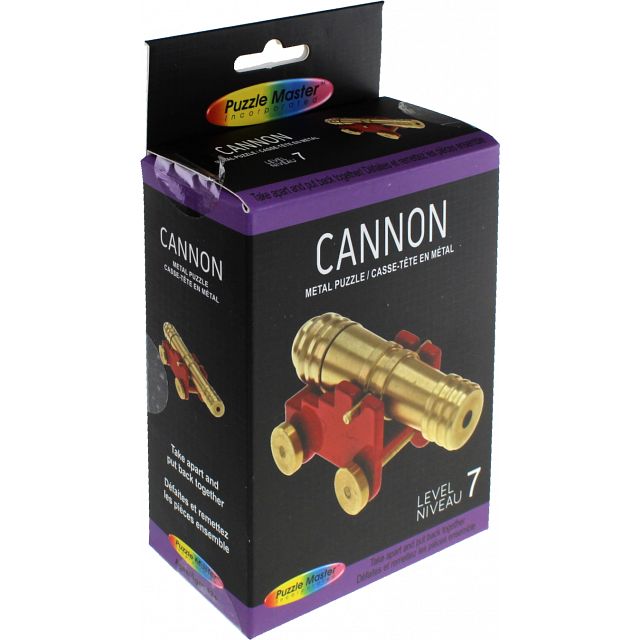 Puzzle Master Cannon Metal Puzzle