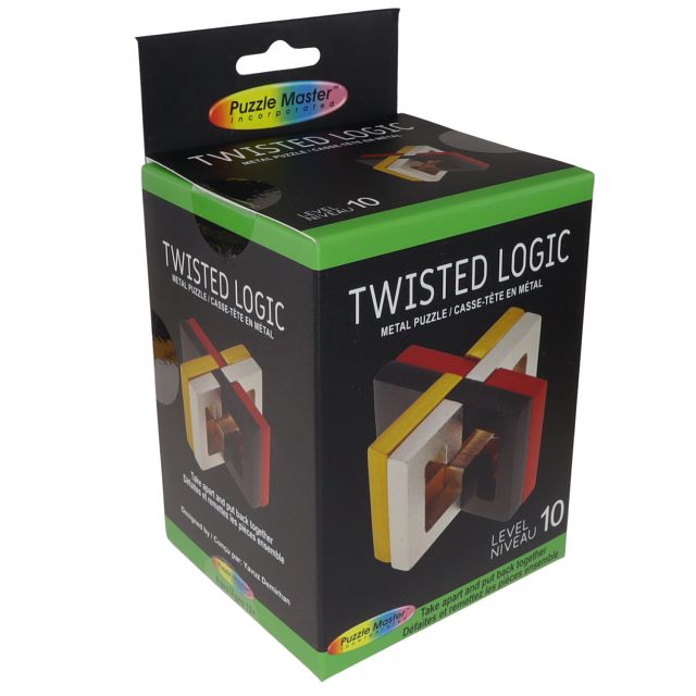 Puzzle Master Twisted Logic Metal Puzzle