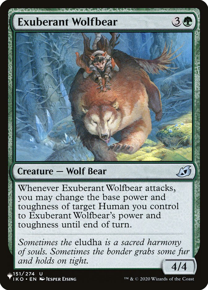 Exuberant Wolfbear [The List]
