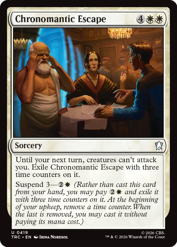 Chronomantic Escape (Surge Foil) [Star Trek Commander]