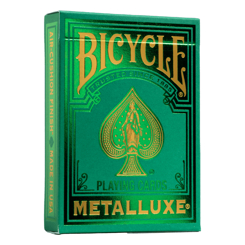 Bicycle Deck Metalluxe Green