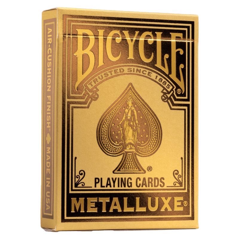 Bicycle Deck Metalluxe Gold