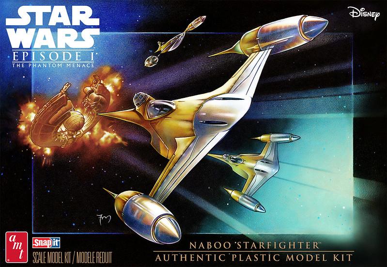 Star Wars The Phantom Menace N-1 Star Fighter (Snap)