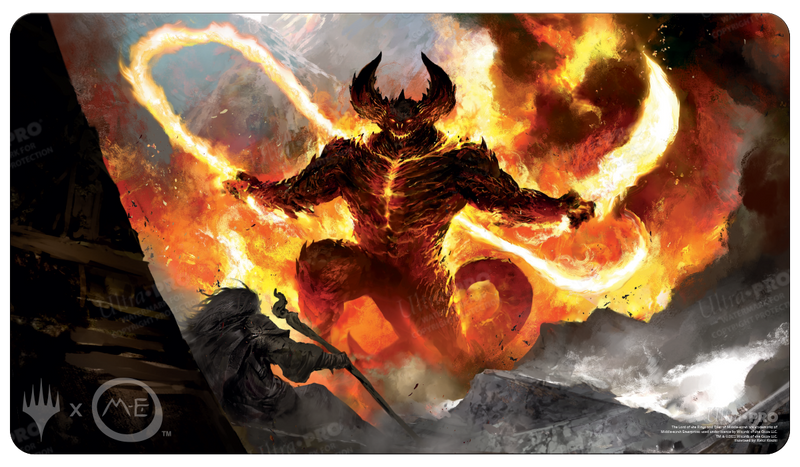 Ultra Pro Magic The Gathering Playmat Tale Of Middle-Earth Balrog