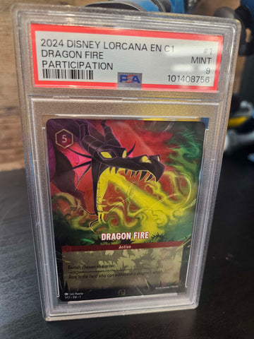 Dragon Fire (DLC Promo Card PSA 9)