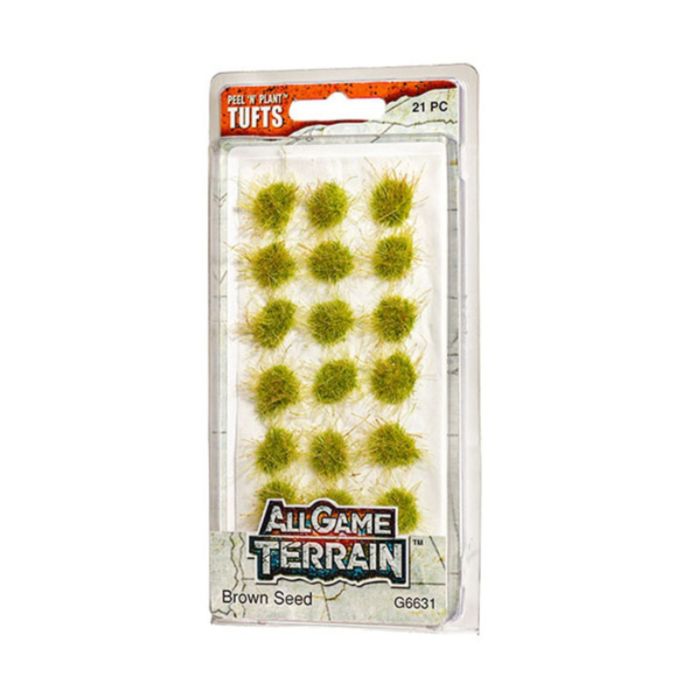Woodland Scenics All Game Terrain Brown Seed Tufts