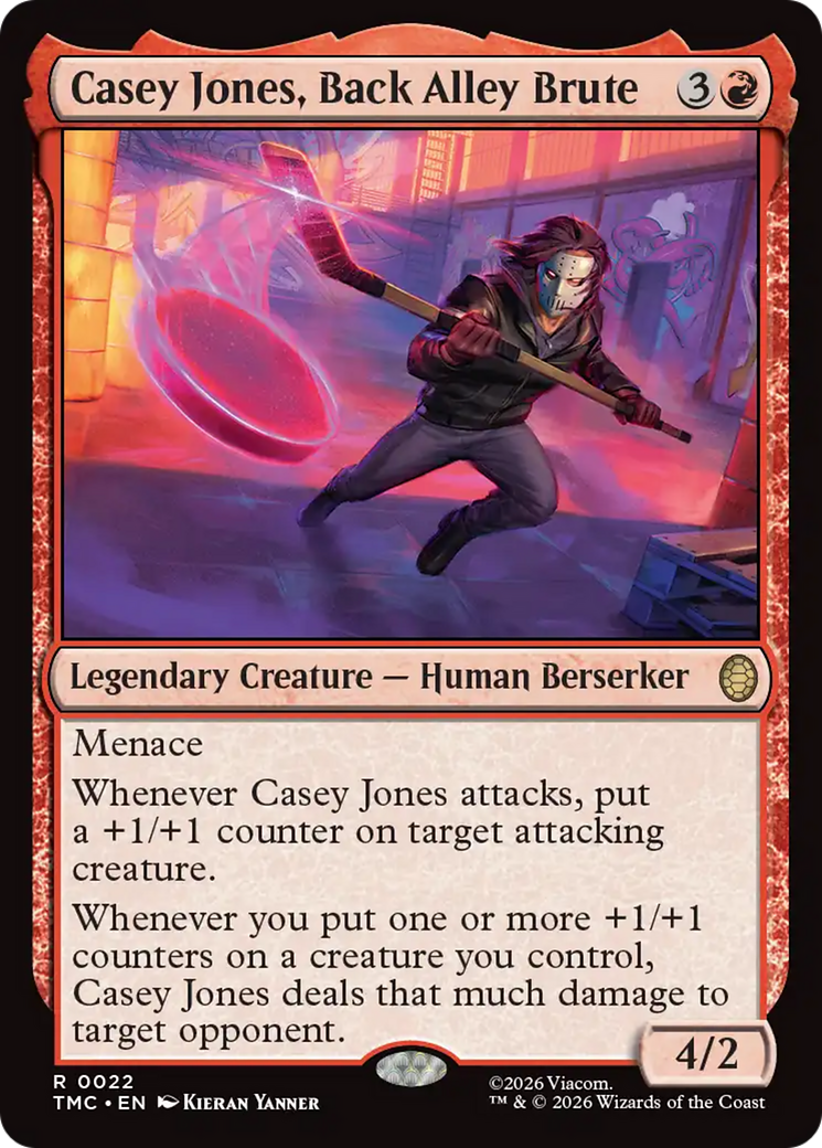 Casey Jones, Back Alley Brute [Teenage Mutant Ninja Turtles Commander]