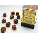 36D6 Speckled Mercury Dice Block - 12mm