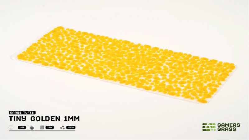 Gamers Grass: Golden Tiny Tuft 1mm