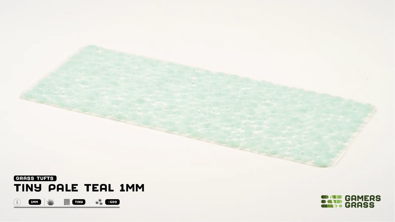 Gamers Grass: Pale Teal Tiny Tuft 1mm