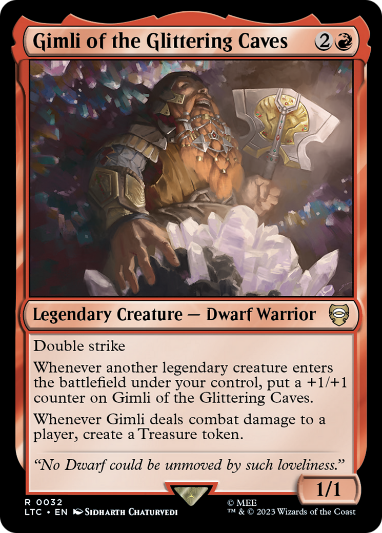 Gimli of the Glittering Caves [The Lord of the Rings: Tales of Middle-Earth Commander]