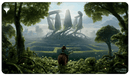 Ultra Pro Magic the Gathering Playmat: Wilds of Eldraine Green