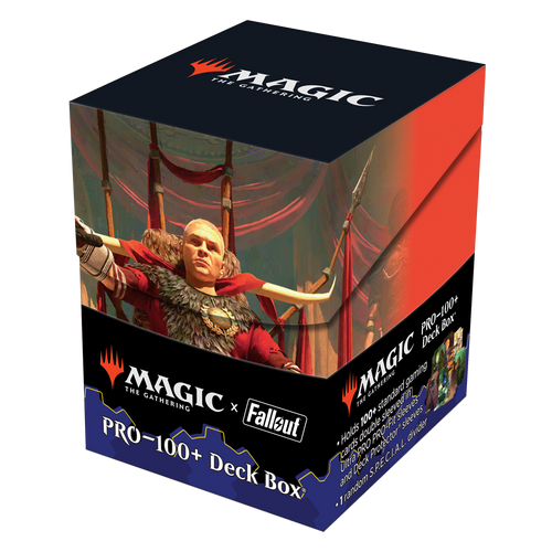 Ultra Pro Deck Box Fallout Caesar, Legion’s Emperor 100+ Deck Box