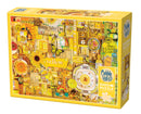 1000 Piece Puzzle: Yellow Theme
