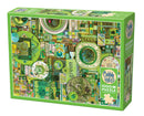 1000 Piece Puzzle: Green Theme