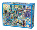 1000 Piece Puzzle: Blue Theme