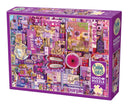 1000 Piece Puzzle: Purple Theme