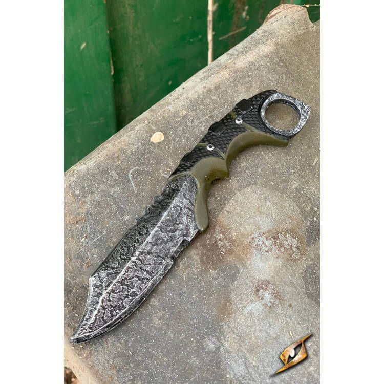 Tactical Throwing Knife Desert Black 21cm