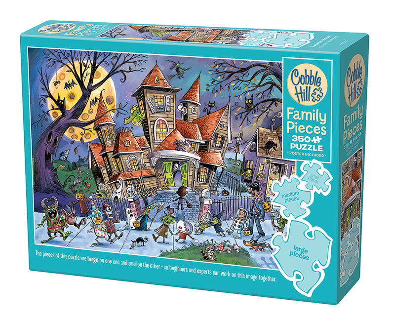 350 Piece Family Puzzle: Haunted House