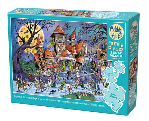 350 Piece Family Puzzle: Haunted House