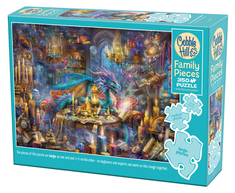 350 Piece Family Puzzle: The Library Keeper