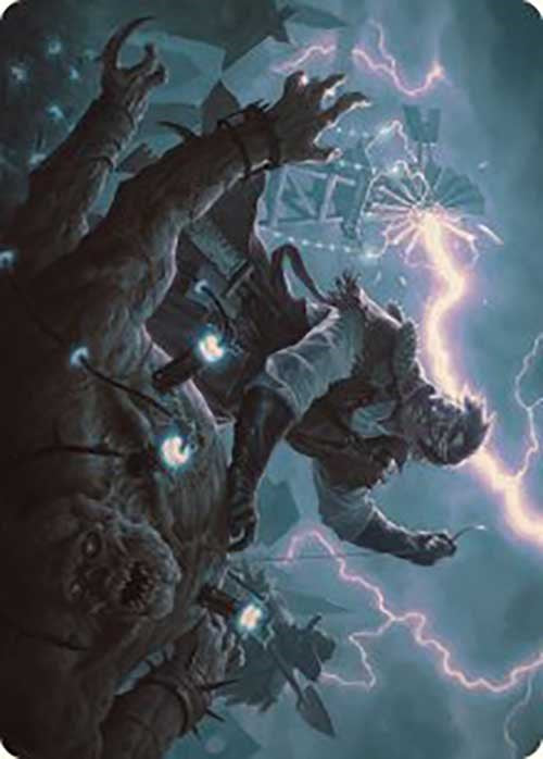 Geralf, the Fleshwright Art Card [Outlaws of Thunder Junction Art Series]