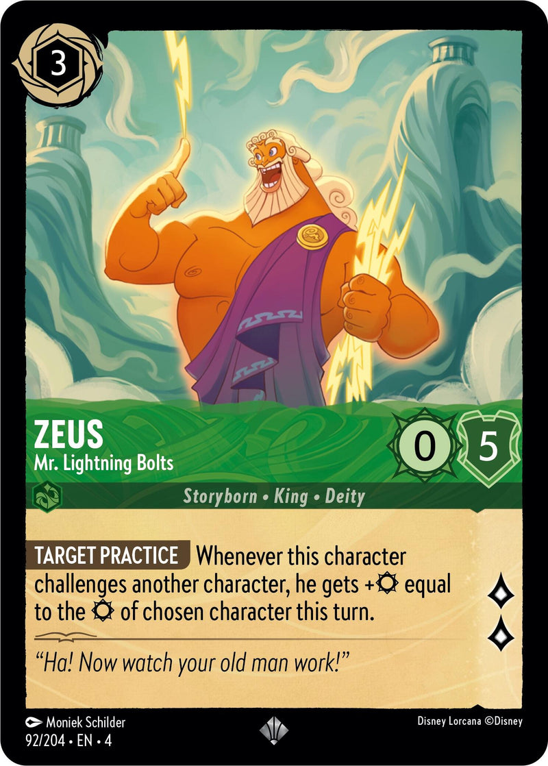 Zeus - Mr. Lightning Bolts (92/204) [Ursula's Return]