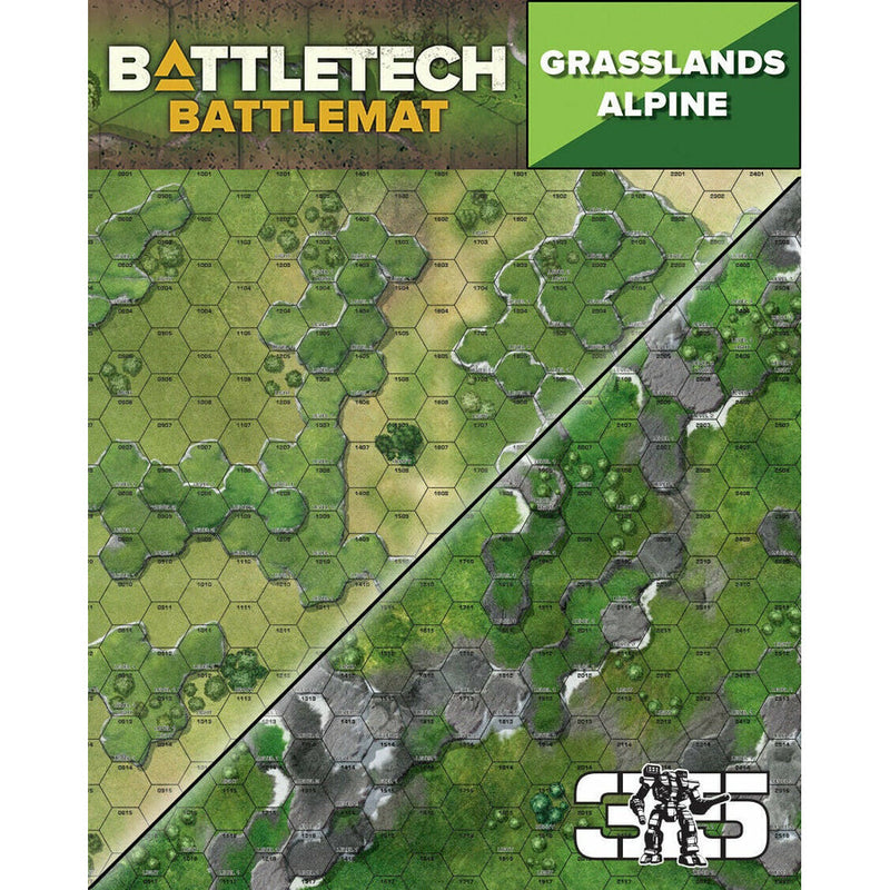 Battletech Battlemat Alpine And Grasslands C