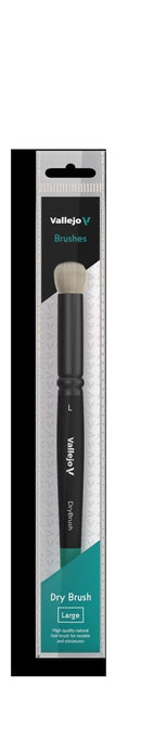 Vallejo Brushes Natural Hair Large Dry Brush