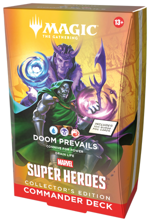 MTG Marvel Super Heroes Collector's Edition Commander Deck: Doom Prevails