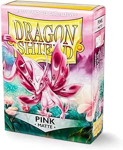 Dragon Shield Matte Sleeve - Pink 60ct