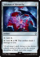 Talisman of Hierarchy (Surge Foil) [FINAL FANTASY Commander]