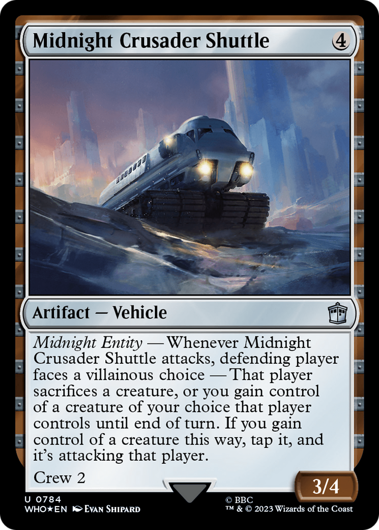Midnight Crusader Shuttle (Surge Foil) [Doctor Who]