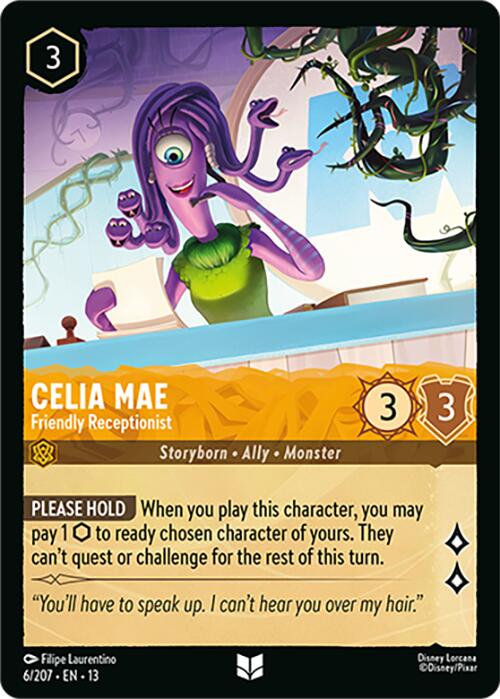 Celia Mae - Friendly Receptionist (6/204) [Attack of the Vine!]